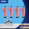 Toyota Landcruiser Prado RZJ120 3RZFE 2.7L 4X Fuel Injectors (2003-2004)