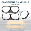 Dodge Challenger 2008-2014 Front Headlight Trim Bezel (2 x)