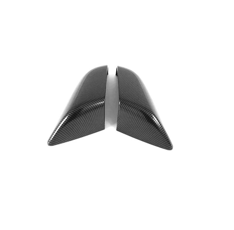 Tesla Model S Carbon Fiber Style Rear View Mirror Cover Trim (2014–2018)