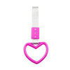 JDM Car, Train, Bus Drift Charm Pink Heart Tsurikawa Ring Handle Strap