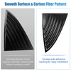 Tesla Model 3 Pair of Gloss Black Rear Side Window Louvers (2017-2023)