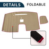 Mitsubishi DELICA D5 (2007-2019) - Black Red 1 Set Dashboard Cover Mat