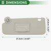 Chevrolet Cruze Left Sun Visor with Mirror (2011-2016)