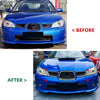 Subaru Impreza WRX STI 2006-2007 Grille Frame Trim Kit (2006-2007)