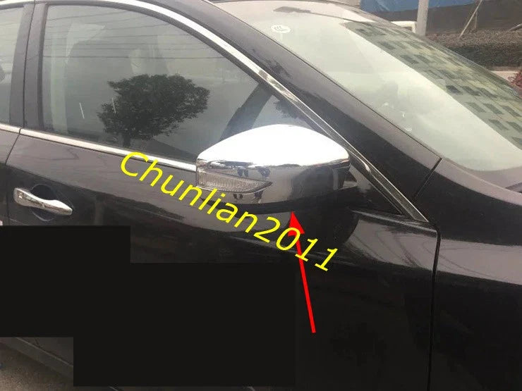 Nissan Sentra (2013-2018) 2 x pcs Chrome Rearview Side Mirror Covers