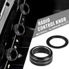 Honda Civic 4pcs Black Air Conditioner Shift Knob Covers (2022)