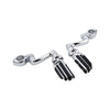 Harley Touring Softail 32mm Adjustable Highway Foot Peg Mount Clamps