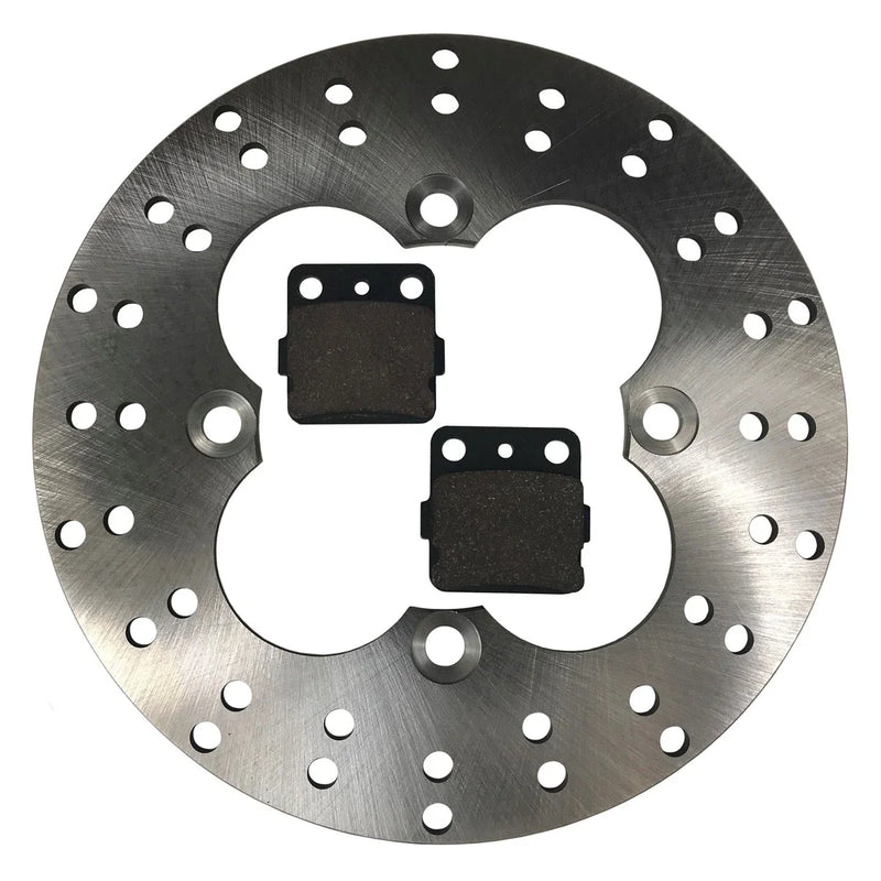 Kawasaki Mojave 250 Rear Disc Brake Rotor & Semi-Metallic Brake Pads
