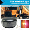 Truck Trailer 12V 24V LED Clearance Lights Side Marker Lamp Red Amber