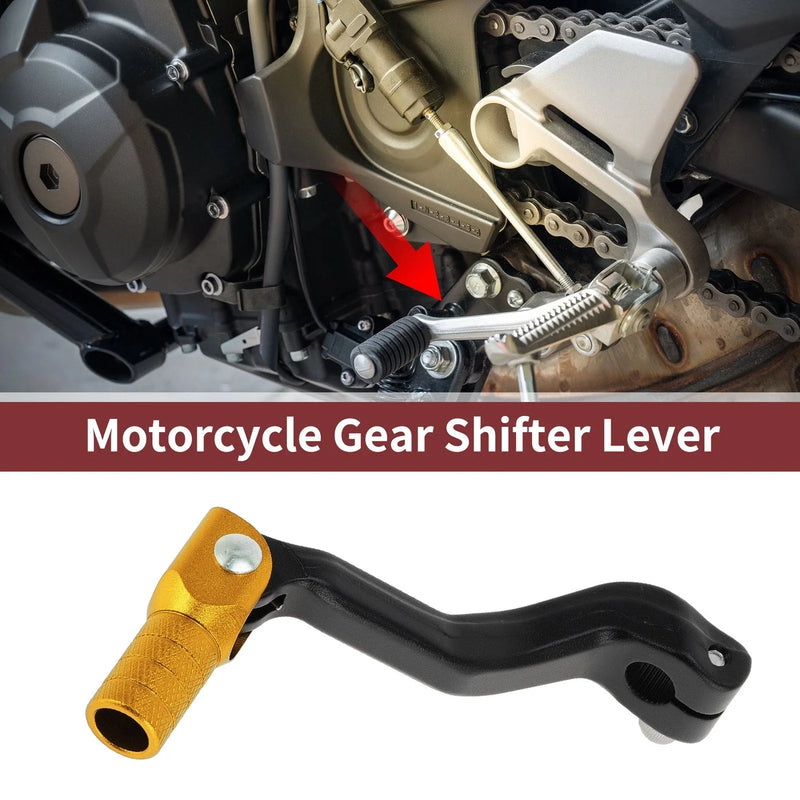 Kayo T2 Black Lever Gold Tone Head Folding Gear Shifter Lever