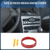 Infiniti G37 GPS Screen Media Button Switch Knob Cover Ring (2008-2013)