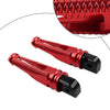 Yamaha YZF R1 R6 Red Foot Pegs Rear Passenger Footrests