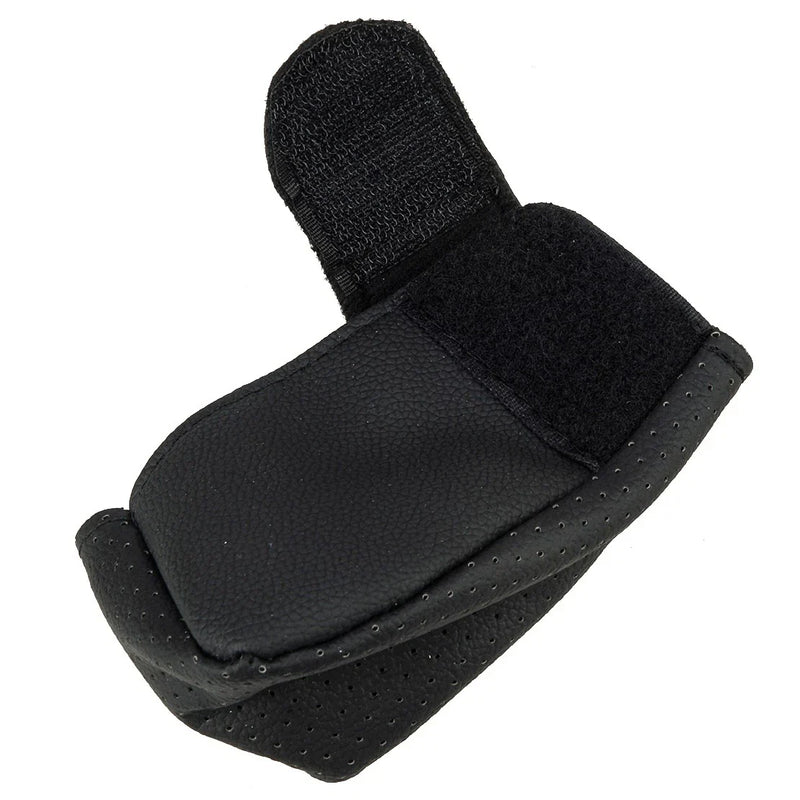 Universal Cars Leather Non-slip Gear Shift Knob Cover & Handbrake Protector