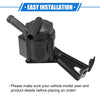 BMW 550i M5 M6 X5 Black Auxiliary Engine Water Pump Cooling Inverter