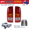 Tail Light Lamp Lens Pair Fits Toyota Hilux Vigo KUN16 SR5 V6 Pickup 200-10 D06