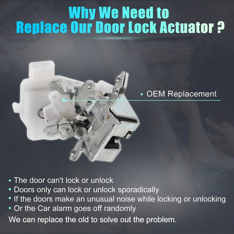 Toyota Matrix Rear Liftgate Door Lock Actuator Motor (2009-2013)