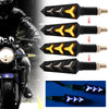 LED Motorcycle Turn Signal Indicator Lights DRL Brake Lamp 2 x