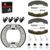 Honda Rancher 400 TRX400FA / FGA Front & Rear Brake Shoes Kit (2004–2007)