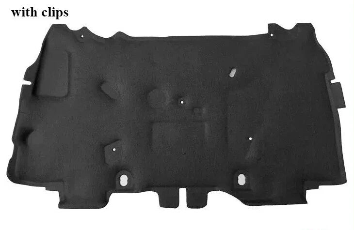 Jeep Wrangler Engine Hood Insulation Pad Heat Shield Sound Trim (2007–2017)