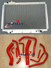 Toyota Land Cruiser 80 Series Aluminum Radiator + Blue Hose (1990-1998)