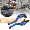 Honda CBR300R 2014-2019 Blue Aluminum Alloy 1 Pair Brake Clutch Lever