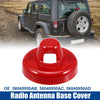 Jeep Wrangler & Gladiator (2018-2023) Red Radio Antenna Base Cover