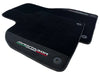 Lamborghini Aventador 2012-2022 with Alcantara Leather Black Floor Mats
