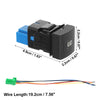 Toyota Vehicles 1 x Hole Expansion Port Switch Sensor with Wire