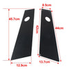 Tesla Model 3 Bright Black Door Window Pillar Post Trims (2017-2022)