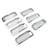 Jeep Patriot (2011-2017) Chrome ABS 7 x Front Mesh Grille Cover