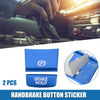 Honda HR-V Handbrake Button Stickers with Adhesive Covers (2016-2020)