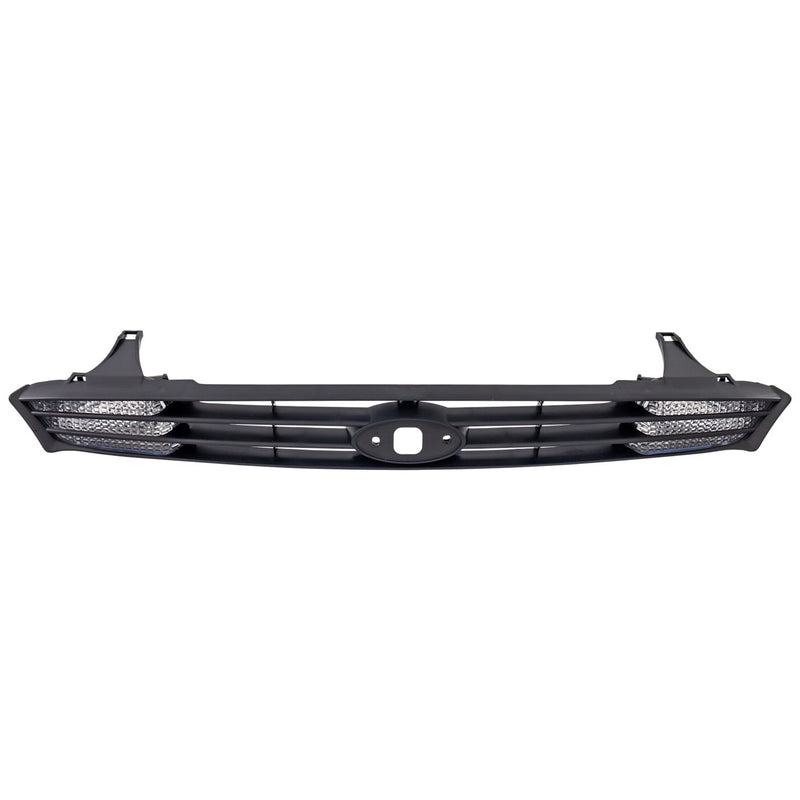Grille For 2000-2004 Ford Focus w/ Clear Turn Signal