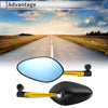 Motorcycle M8/M10 Rear View Mirror Handlebar Mirror