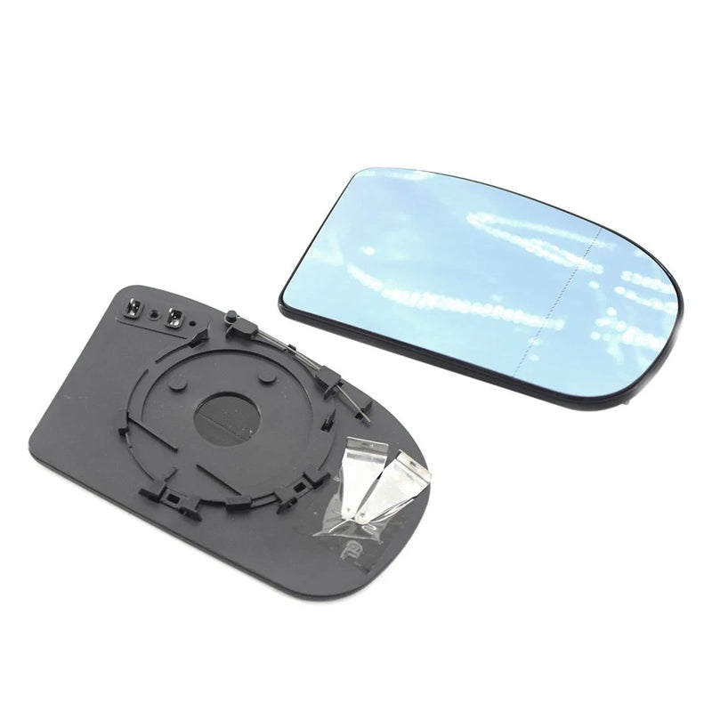 Benz C E Class Blue Wide Angle Heated Door Mirror Glass (2001-2009)