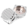 Triumph Scrambler / Thruxton 900 2 x Silver Carburetor Covers (2008-2015)