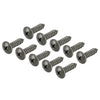 20 x Car Bumper Inner Fender Wheel Bolt Screws & U Groove Clips