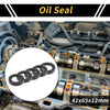Make Model Oil Seal 42x65x12mm NBR Black 5 Pcs