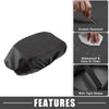 Dodge Durango (2011-2021) Black with Red Stitches Armrest Cover