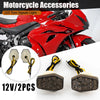 Suzuki GSXR 600 / 750 / 1000 2 x Smoked Flush LED Turn Signal (2000-2005)