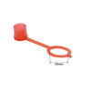 Motorcycle Car M10 Red Plastic Nipple Grease Fitting Dust Cap Cover 100pcs