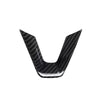 Tesla Model 3 2023-2024 Carbon Fiber Steering Wheel Lower Cover Trim
