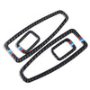 BMW F30 3 Series Carbon Fiber Window Panel Cover Trim (2012-2019)