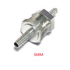 Gas Diesel Fuel One Way Check Valve 6mm