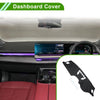BMW X1 (2016-2019) Black Red Dashboard Cover Mat