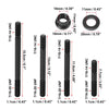 Chevy BBC 454 Black Metal Cylinder Head Stud Kit