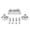 Harley Dyna Softail Sportster 7" Handlebar Risers Top Clamp
