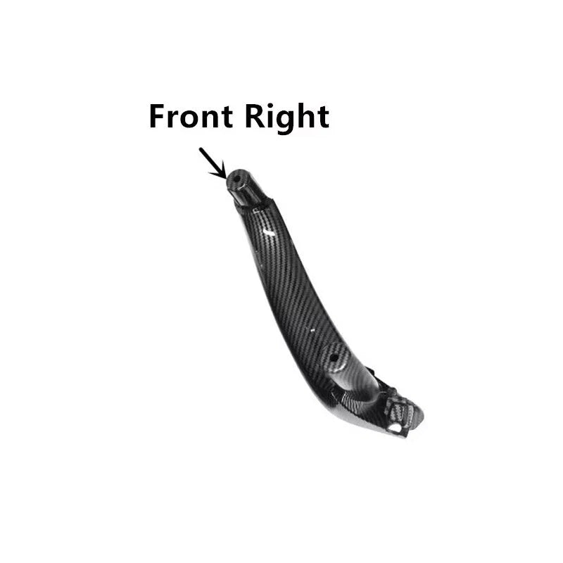BMW X4 / X3 Carbon Fiber Interior Inner Door Handle Pull Trim (2011–2017)