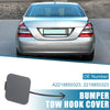 Mercedes-Benz W221 (2007-2009) Matte Gray Rear Bumper Tow Hook Cover
