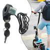 Electric Scooter Keys & Cylinder Ignition Lock System