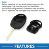 Ford C-Max 3 x Keyless Entry Remote Fob Key Shell Case (2003-2008)
